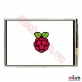 Màn hình 3.5inch (C) cho Raspberry Pi, Cảm ứng điện trở, 480×320, 125MHz High-Speed SPI